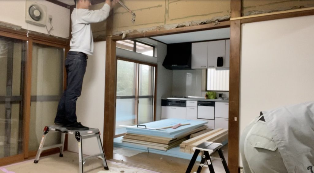 DIY:ふすま壁の表面解体3
セルフリノベーション
セルフリフォーム