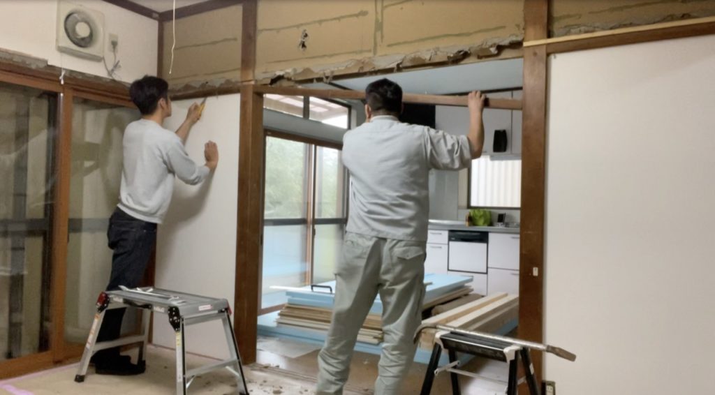 DIY:ふすま壁の表面解体4
セルフリノベーション
セルフリフォーム