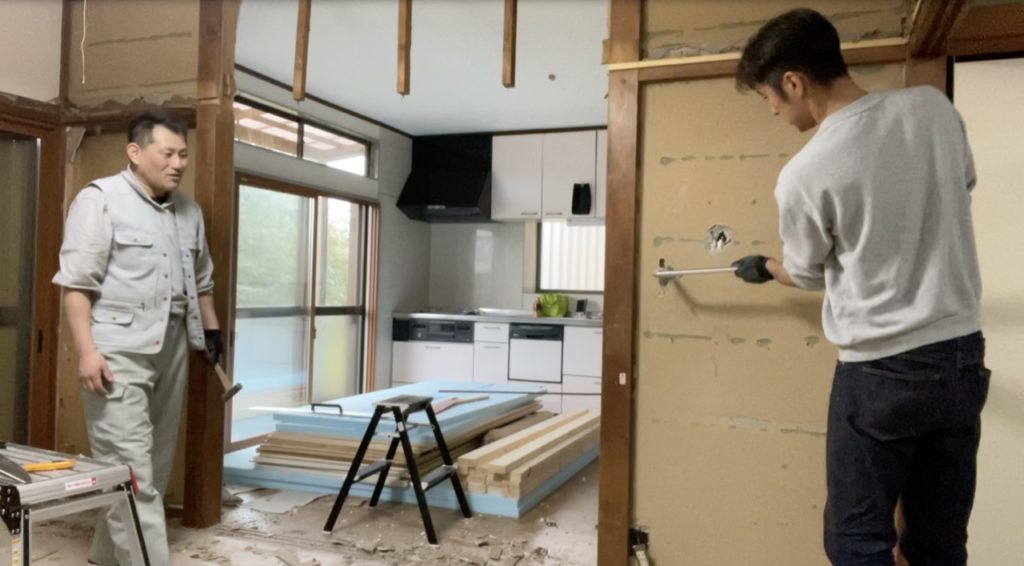 DIY:ふすま壁右の内部構造1
セルフリノベーション
セルフリフォーム