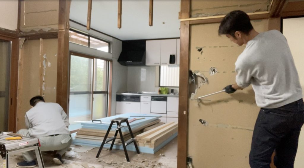 DIY:ふすま壁右の内部構造2
セルフリノベーション
セルフリフォーム