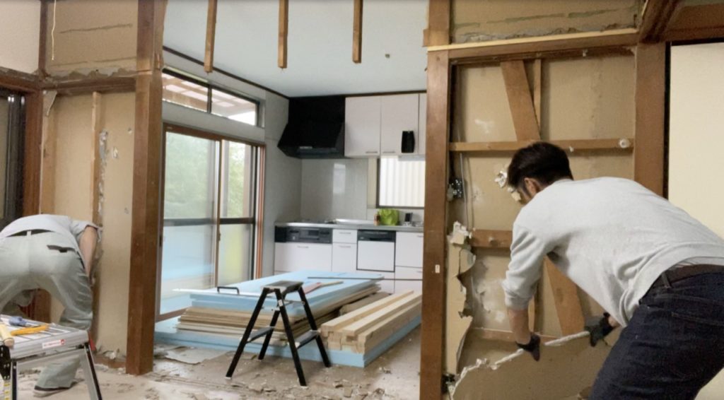 DIY:ふすま壁右の内部構造4
セルフリノベーション
セルフリフォーム