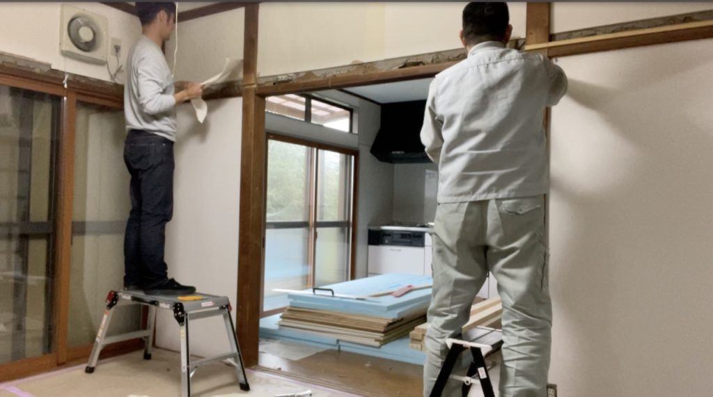 DIY:ふすま壁の壁紙剥がし2
セルフリノベーション
セルフリフォーム