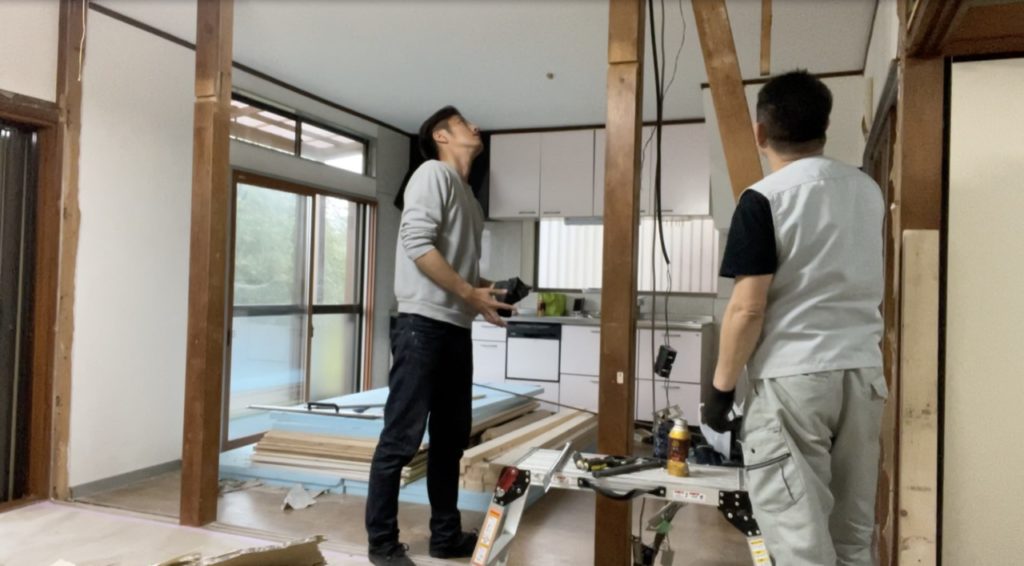 DIY:ふすま壁の解体後2
セルフリノベーション
セルフリフォーム