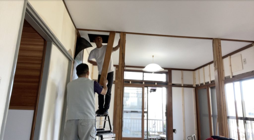 DIY:筋交撤去3
セルフリノベーション
セルフリフォーム