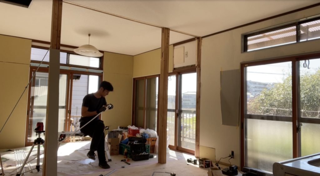 DIY:石膏ボード貼り5
セルフリノベーション
セルフリフォーム
空き家再生