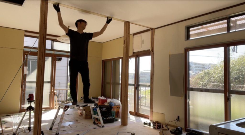 DIY:石膏ボード貼り7
セルフリノベーション
セルフリフォーム
空き家再生