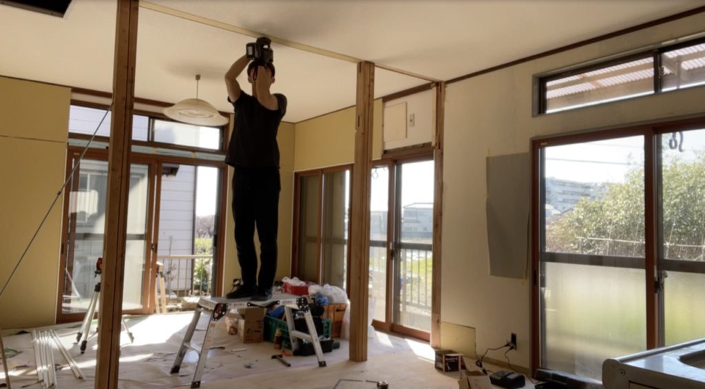 DIY:石膏ボード貼り8
セルフリノベーション
セルフリフォーム
空き家再生