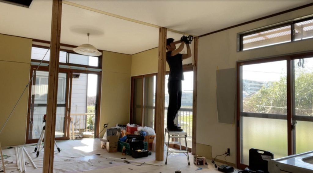 DIY:石膏ボード貼り9
セルフリノベーション
セルフリフォーム
空き家再生