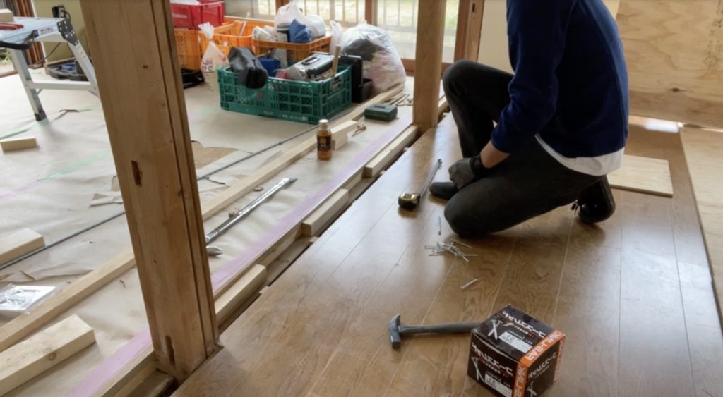 DIY:床上げ、下地作業2
セルフリノベーション
セルフリフォーム
空き家再生