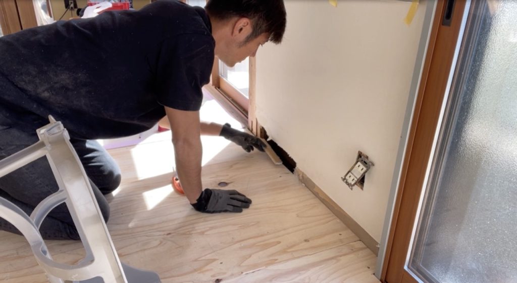 DIY：補修範囲切り抜き２
セルフリノベーション
セルフリフォーム
空き家再生